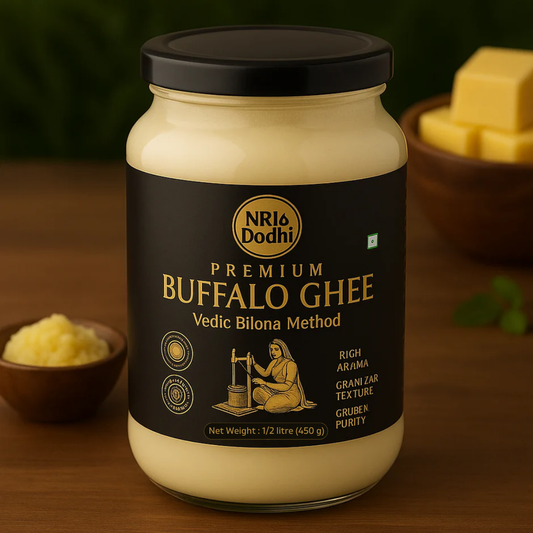 Premium Buffalo Ghee – 1/2 Litre (450 g)